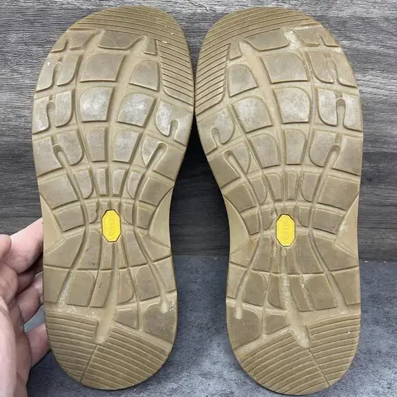 Chaco Devotee Slingback Sandals Womens Size 8.5 Slip On Brown Leather Closed Toe - Picture 7 of 9